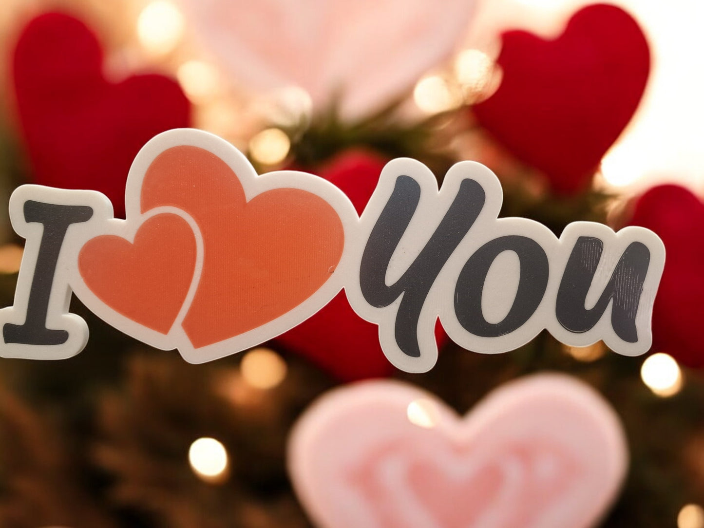 I Love ❤️You Plaque – The Perfect Gift of Love!