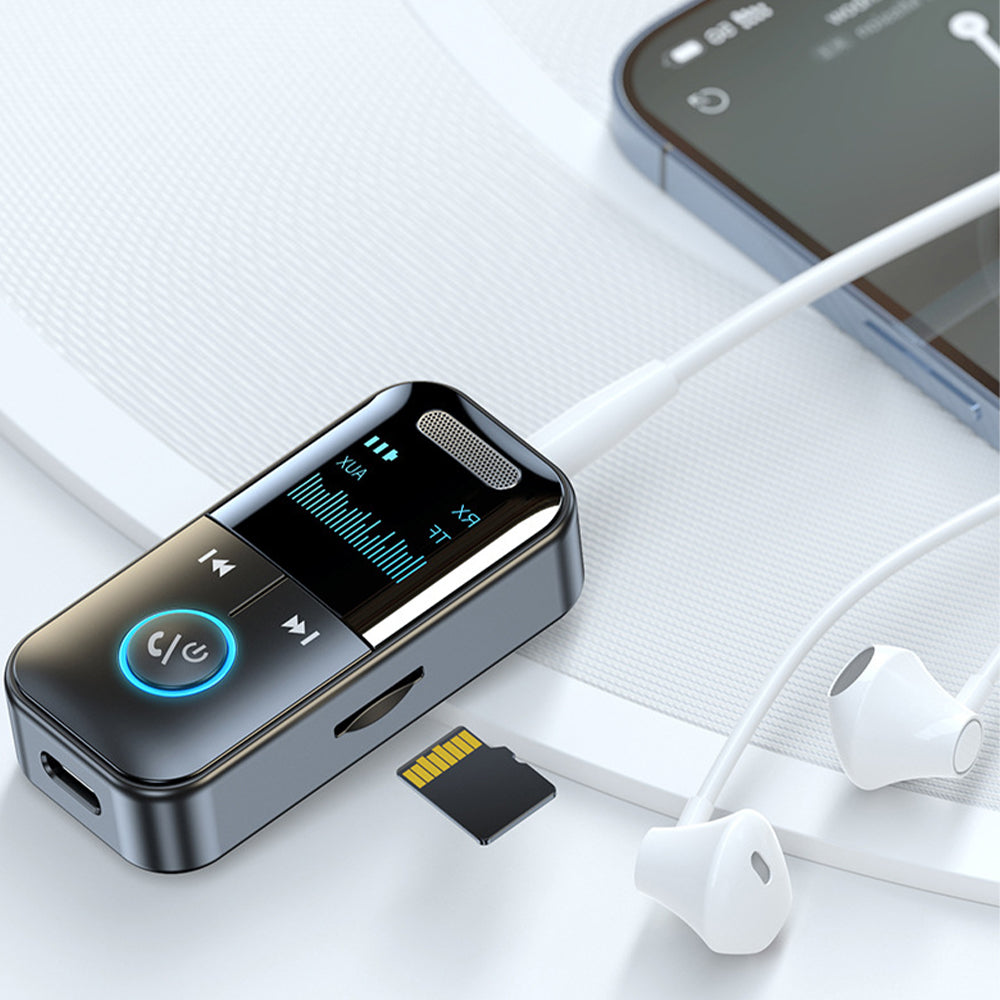 Bluetooth Audio Adapter Wireless Receiver Transmitter MP3 Player 3.5mm Aux for TV Car Headphones HiFi Speaker