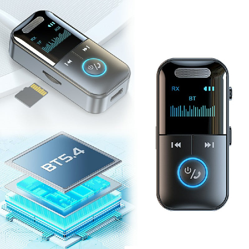 Bluetooth Audio Adapter Wireless Receiver Transmitter MP3 Player 3.5mm Aux for TV Car Headphones HiFi Speaker