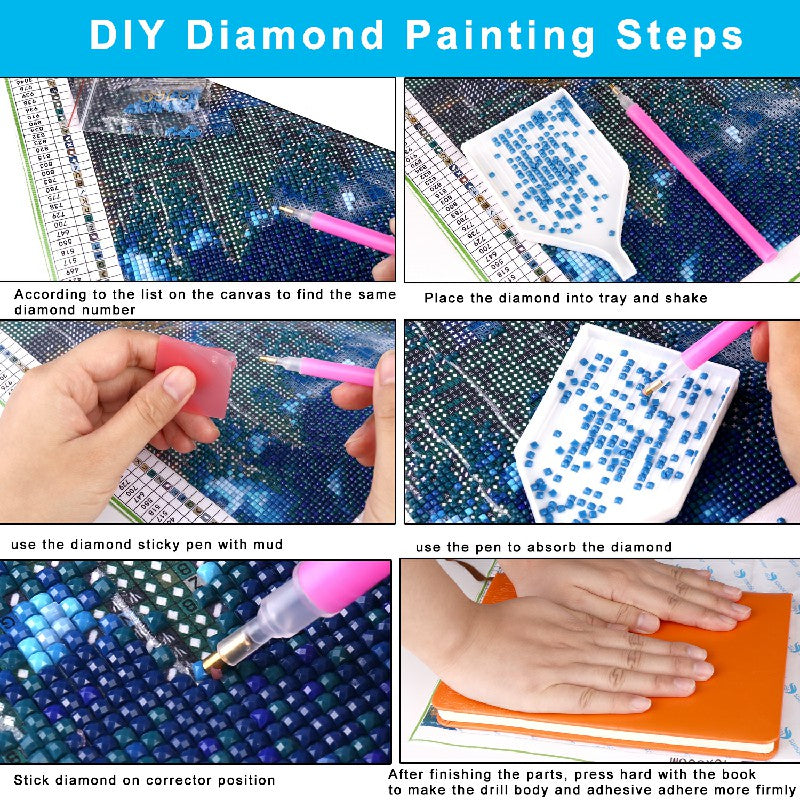 Diamond Painting Photo Custom Private Personal Custom Wedding Parents Gift - Spring Forest