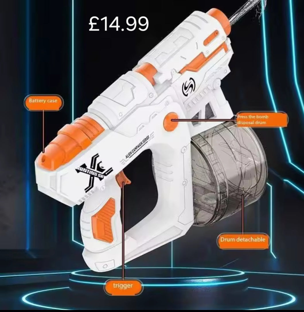 Sub-Machine Electric Water Gun