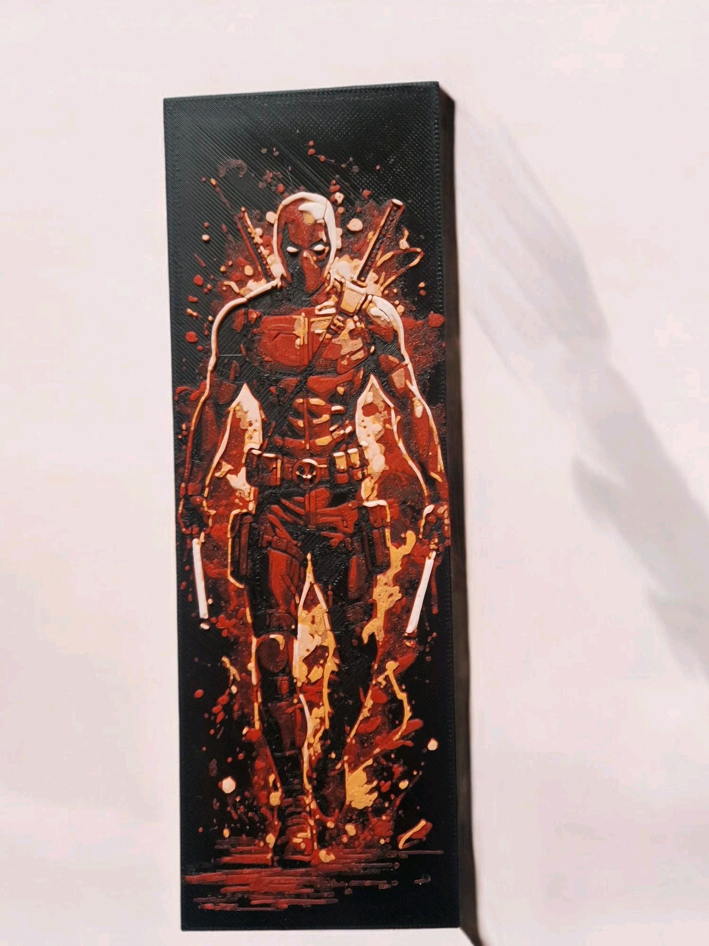 Deadpool 3D Printed Bookmark & Wall Art