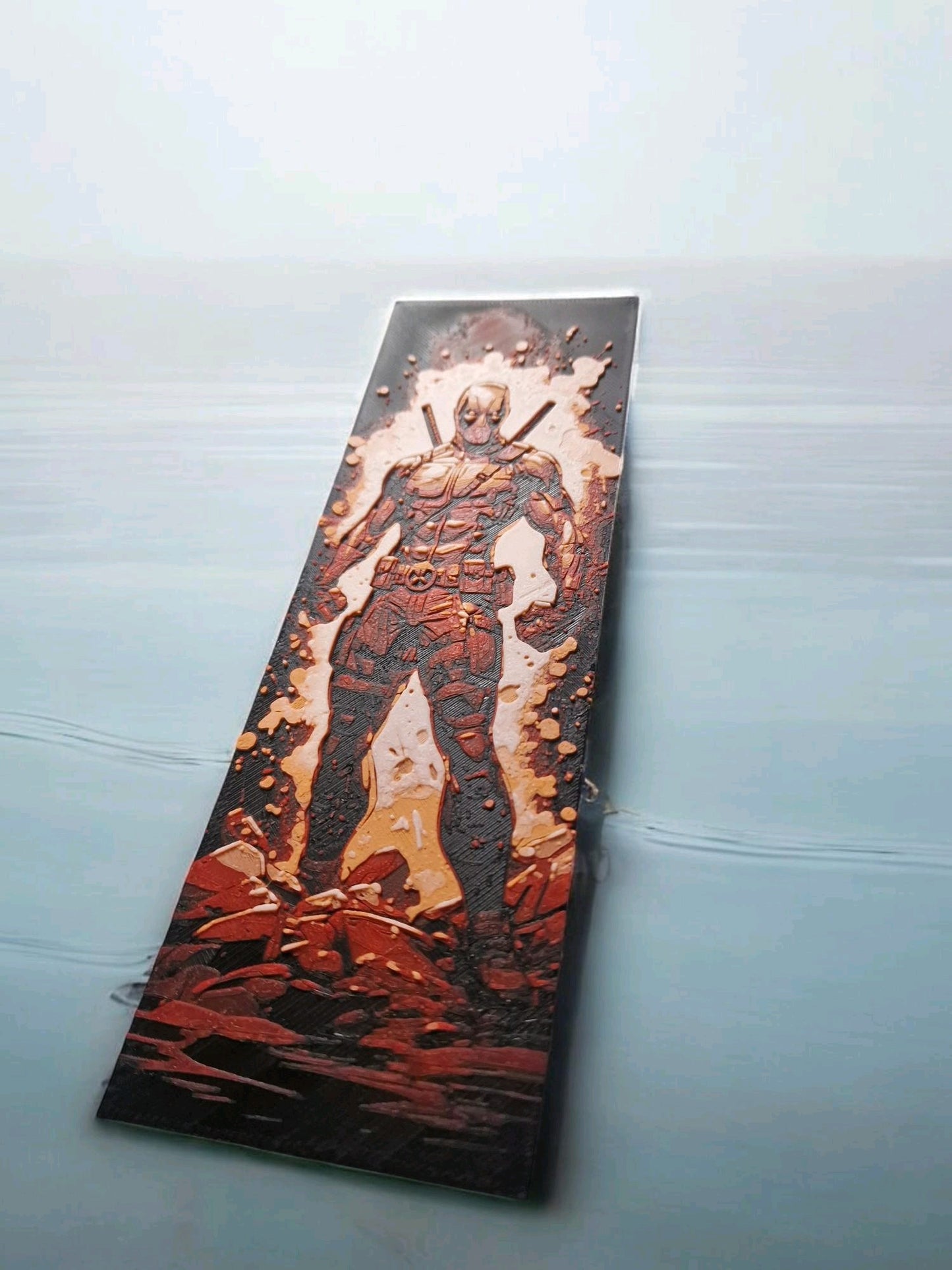 Deadpool 3D Printed Bookmark & Wall Art