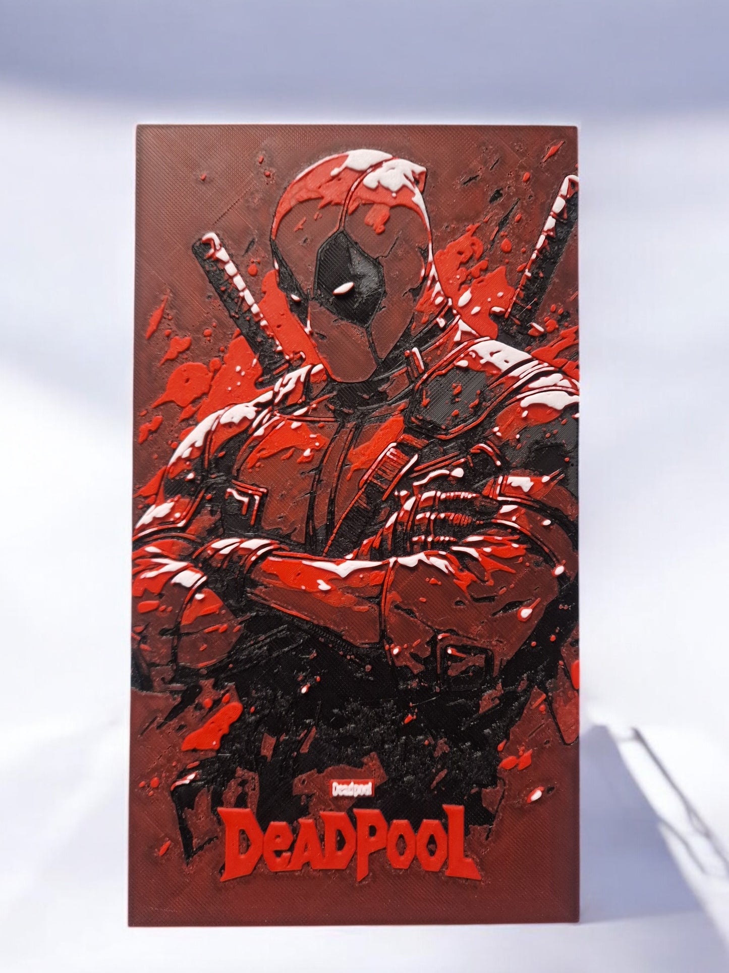 Deadpool 3D Printed Wall Art