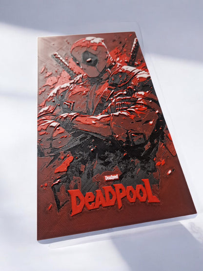 Deadpool 3D Printed Wall Art