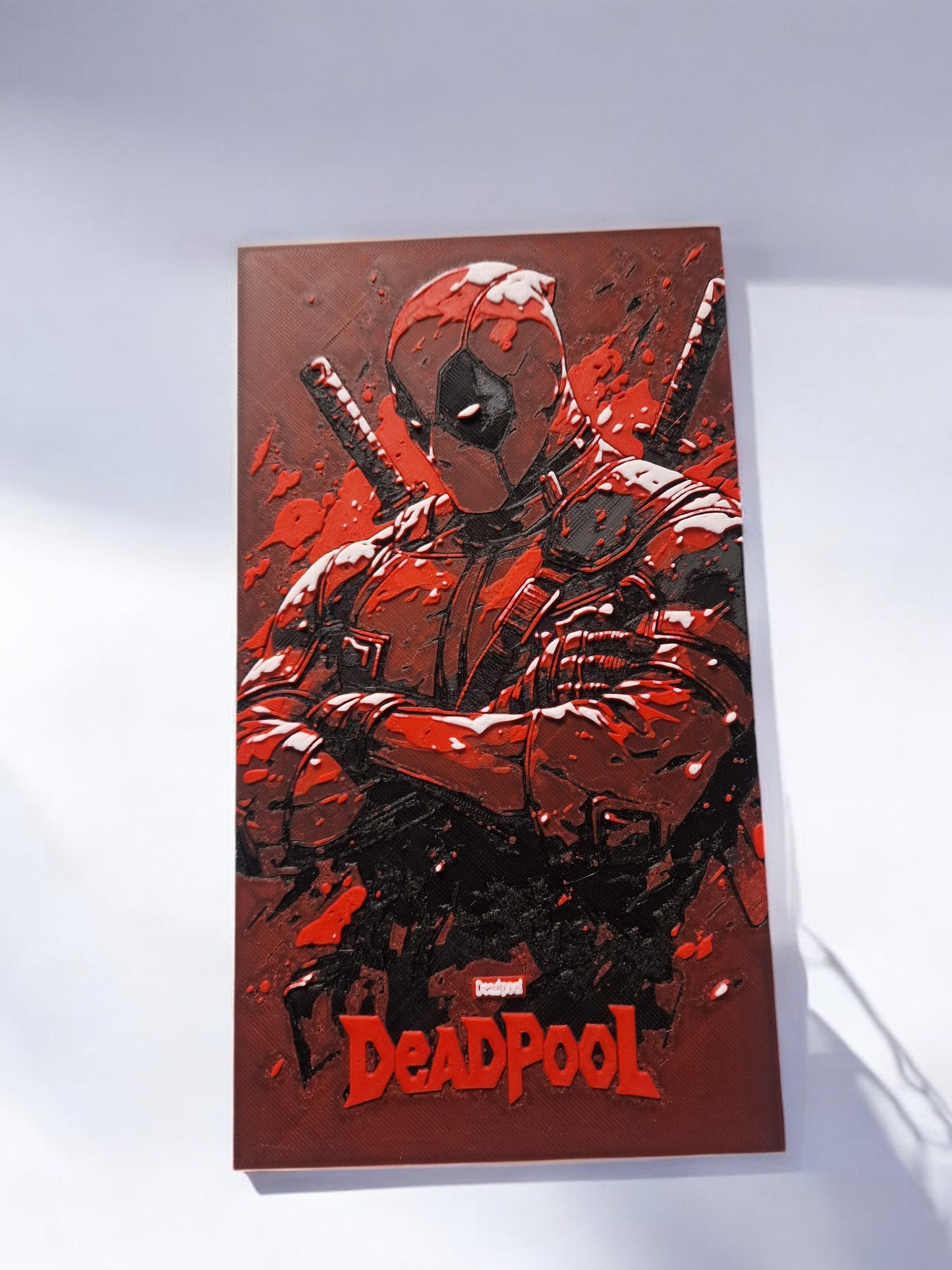 Deadpool 3D Printed Wall Art