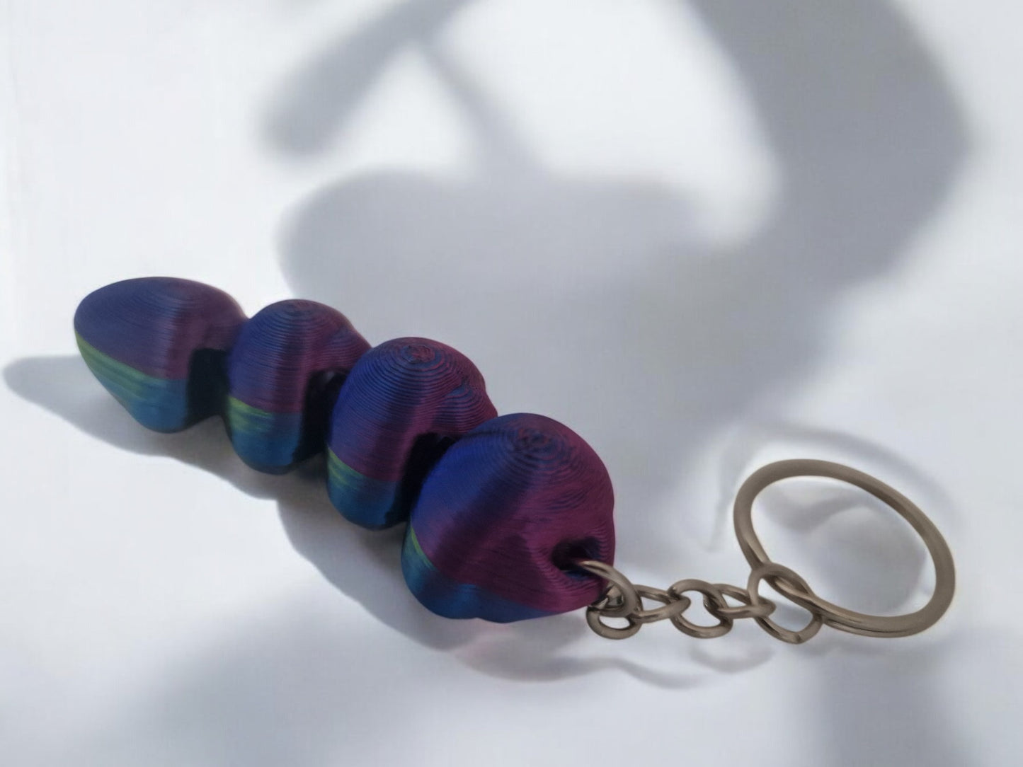 Octopus Tentacle Articulating Keyring