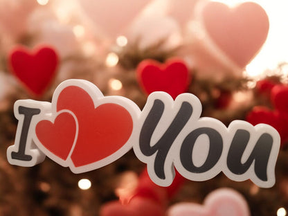 I Love ❤️You  Plaque – The Perfect Gift of Love!