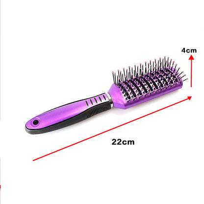 Hair Styling Brush Nylon Bristle Hairbrush for Fancy Hairstyles - 22cm
