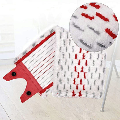 2pcs - Single Buckle Replacement Household Mop Head Microfiber Mop Pads for Vileda 1 / 2 Spray Mop