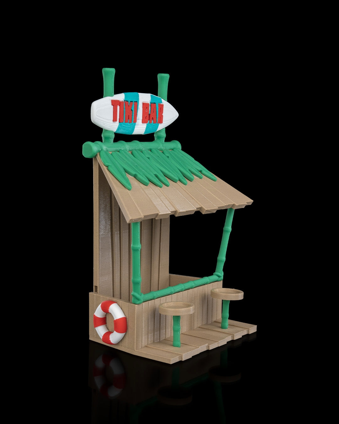 Bird Feeder - Tiki Bar - – Tropical Charm for Your Garden!