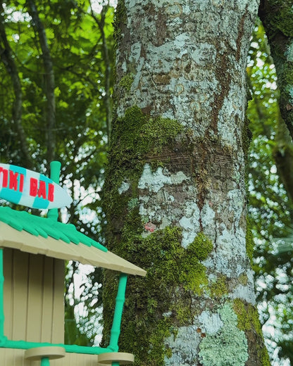 Bird Feeder - Tiki Bar - – Tropical Charm for Your Garden!